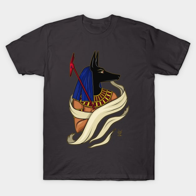 Anubis T-Shirt by BastetLand